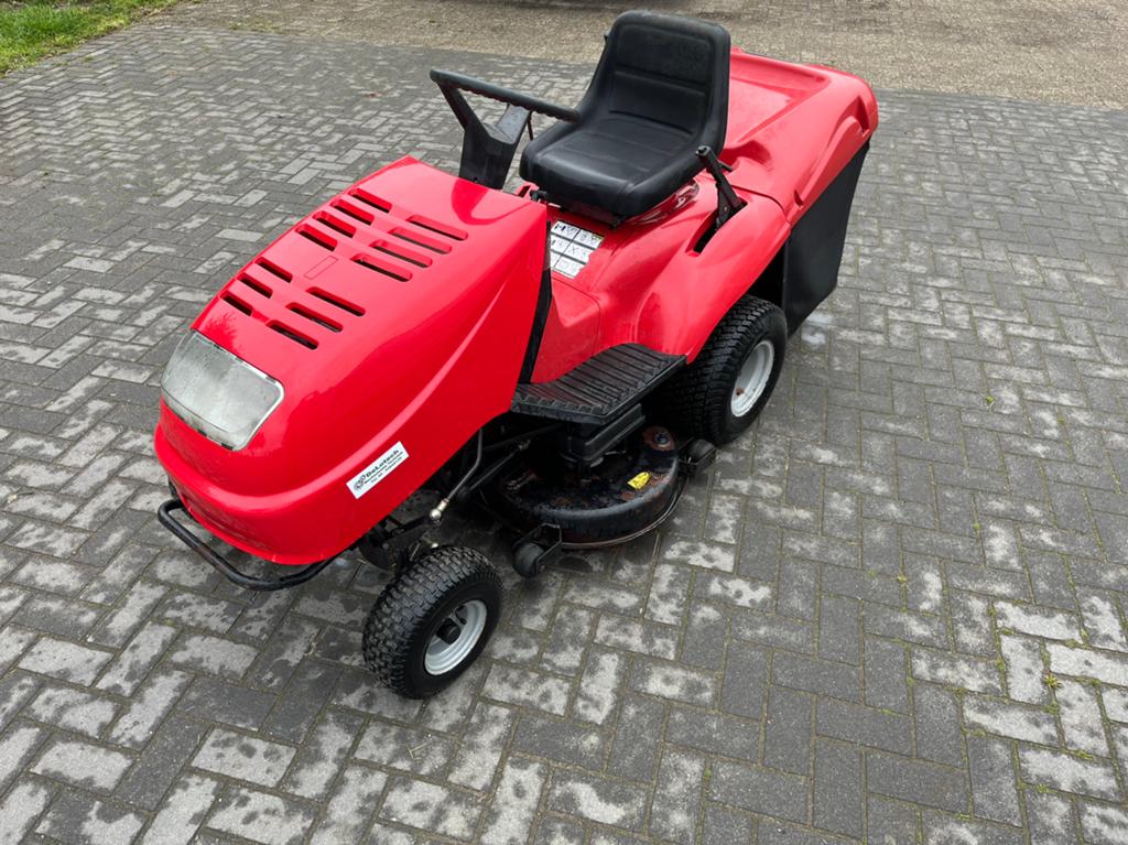 Castelgarden (Dino) 102cm zitmaaier met opvang, Tuin en Terras, Ophalen, Cirkelmaaier, Gebruikt, Opvangbak