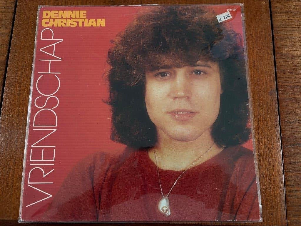 LP Dennie Christian Vriendschap, Cd's en Dvd's, Vinyl | Pop, LP, Gebruikt, Pop, Inclusief binnenhoes