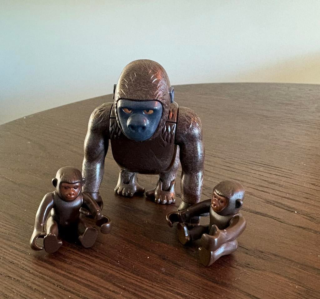 Playmobil 6639 gorilla met baby’s, Kinderen en Baby's, Speelgoed | Playmobil, Ophalen of Verzenden, Zo goed als nieuw