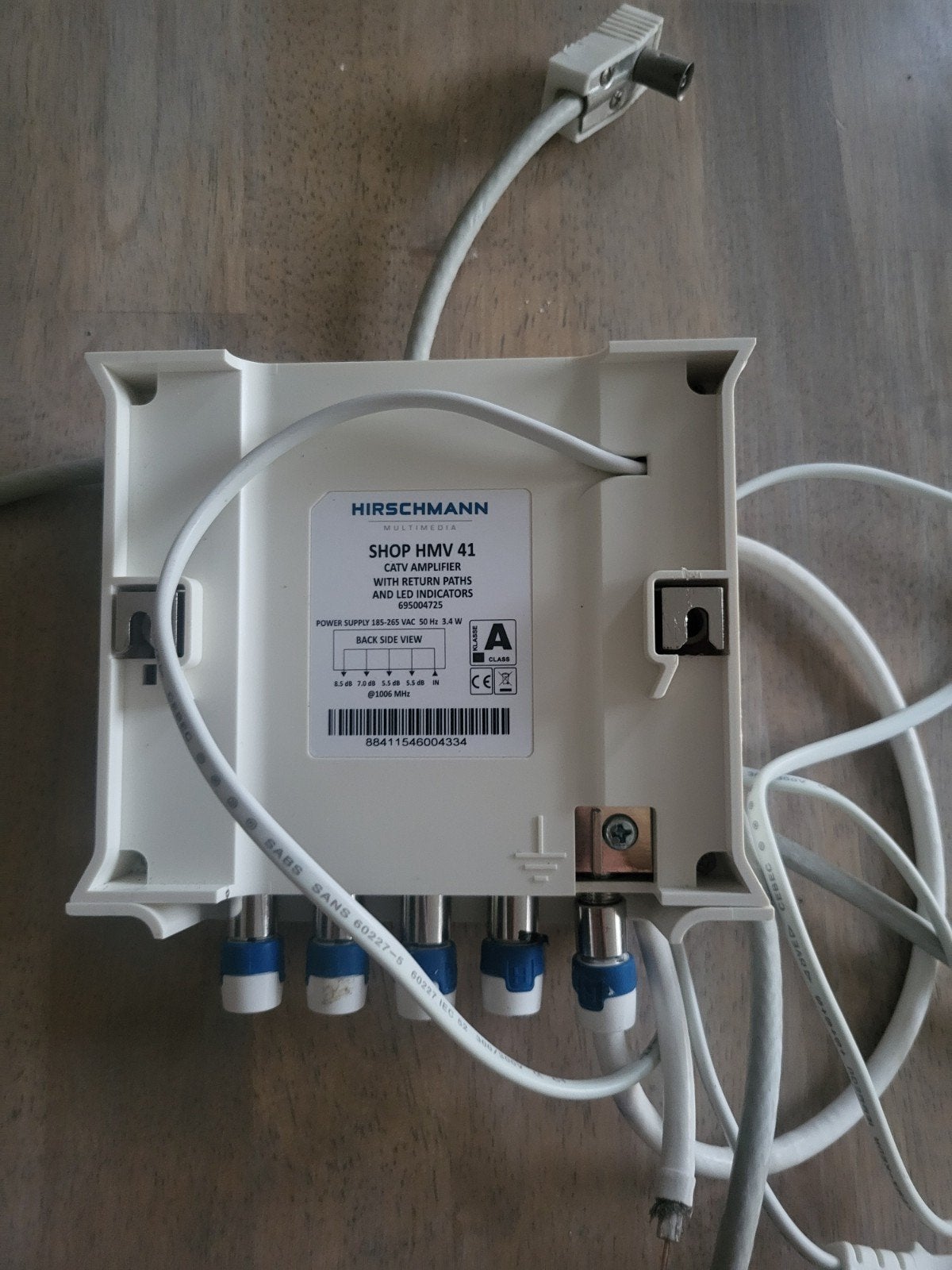 TV splitter met versterker van Hirschmann, Ophalen of Verzenden