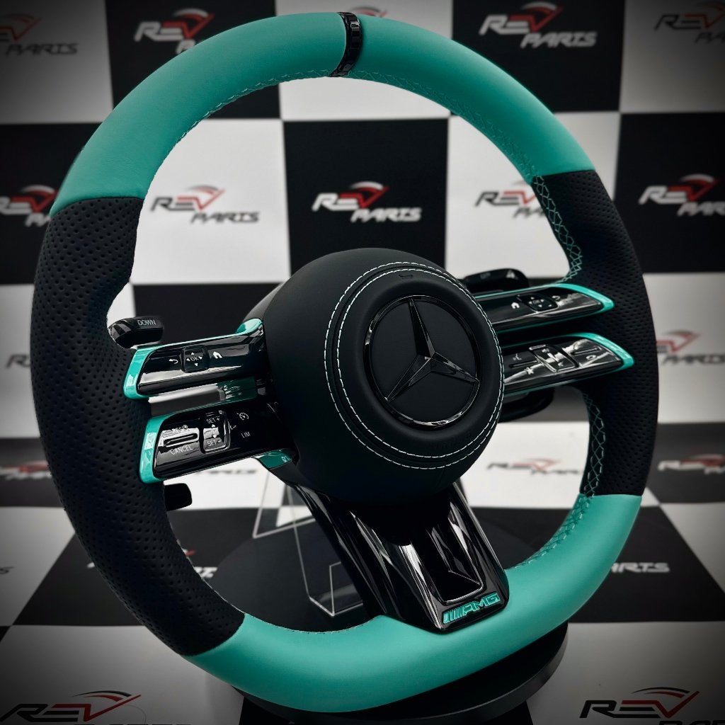 Mercedes petronas stuur sportief upgrade AMG, Auto diversen, Tuning en Styling, Ophalen of Verzenden, ., ., .