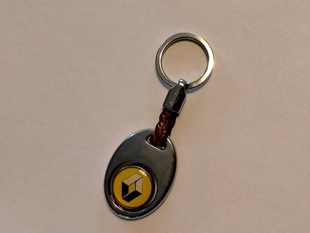 Renault auto sleutelhanger logo auto's automerk vervoer, Verzenden, Gebruikt, Auto's