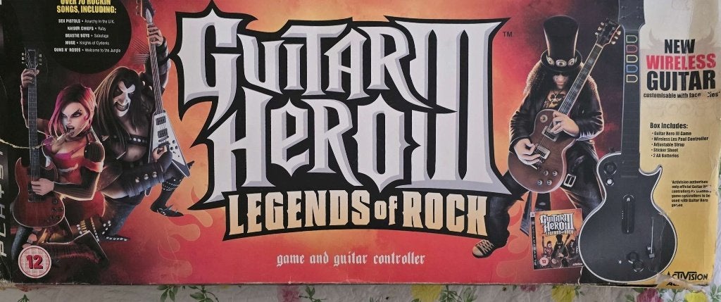 Guitar Hero 3 PS3 in Doos Compleet in Doos & Dongle!, Ophalen, Muziek, 1 speler, Zo goed als nieuw