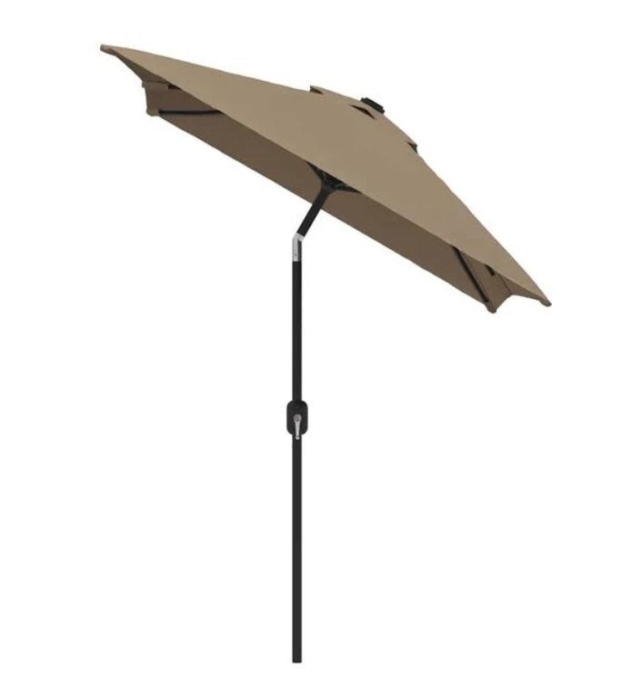 parasol en/of parasolvoet gezocht (evt kapot), Ophalen, Gebruikt, 1 tot 2 meter, Stokparasol