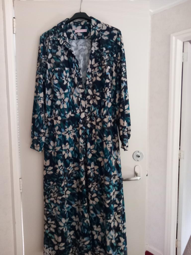 Studio Anneloes jurk met bloemenprint, maat L, Ophalen of Verzenden