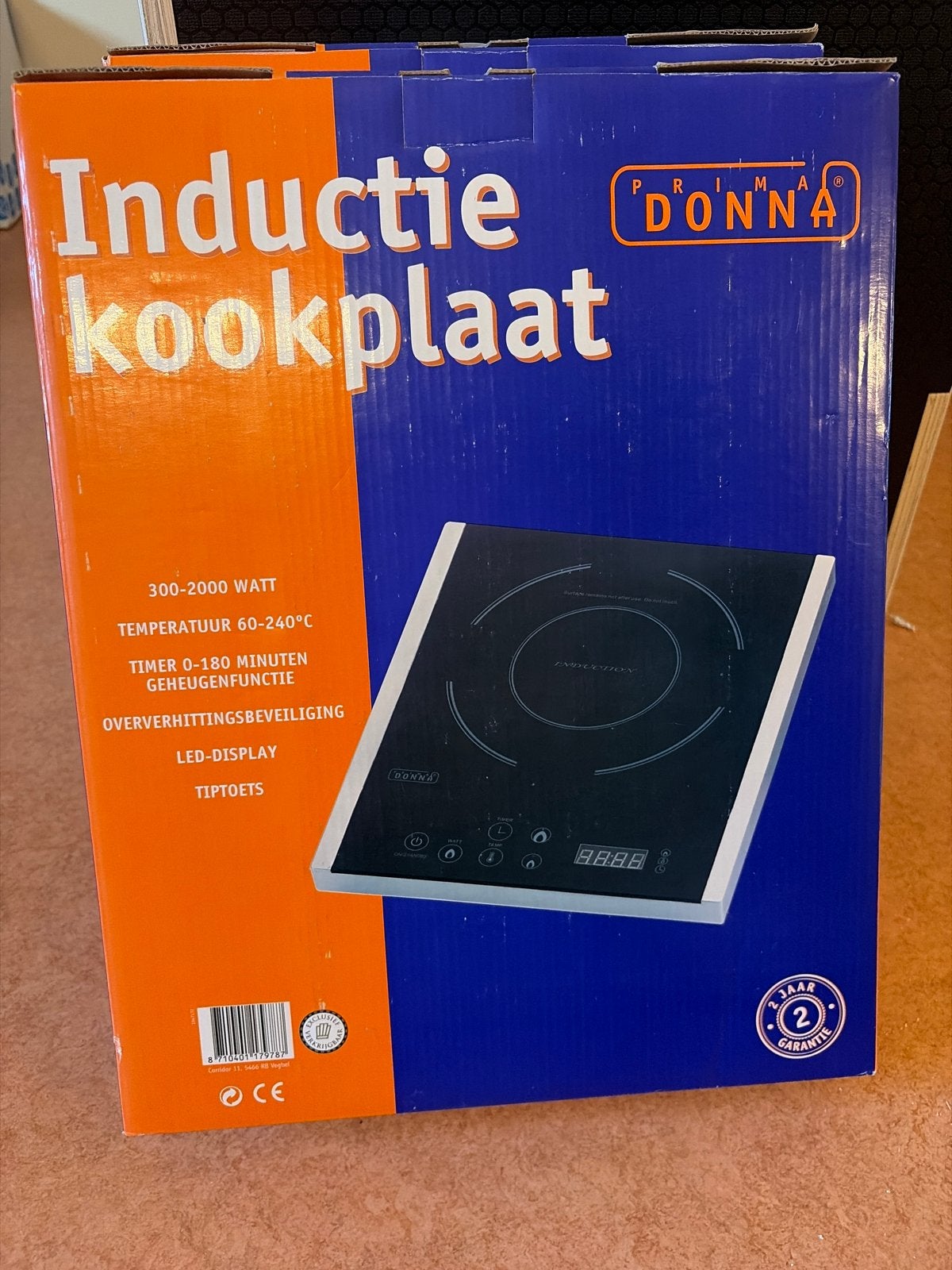 2 prima Donna Inductie Kookplaten- Nieuw in Doos, Witgoed en Apparatuur, Ophalen, Nieuw, 3 kookzones of minder, Inductie