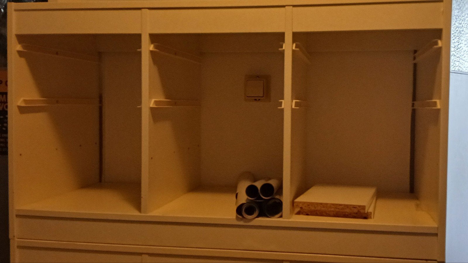 2 IKEA kasten zonder bakken en inhoud., Ophalen, Met plank(en), Gebruikt, 100 tot 150 cm
