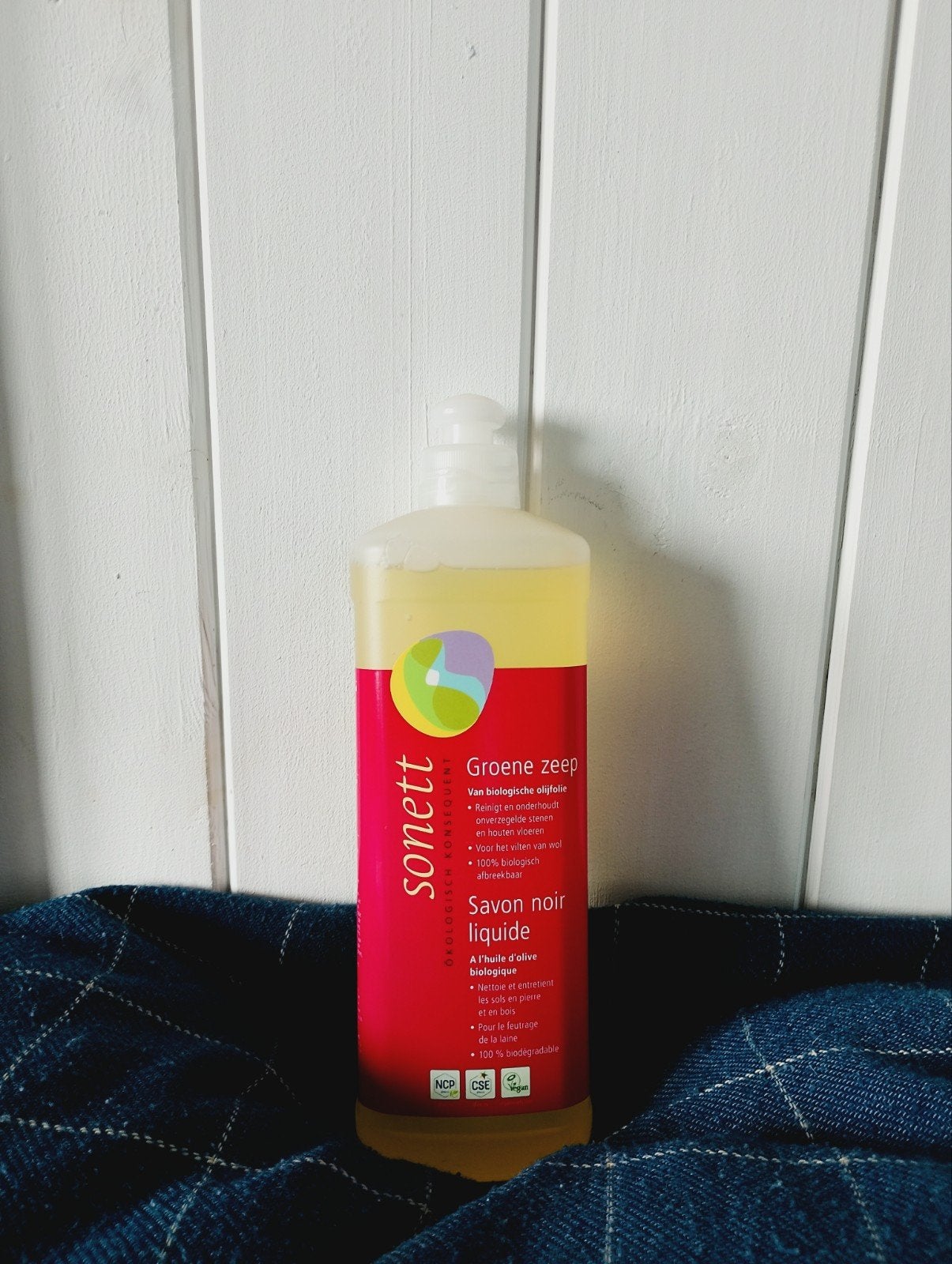 Groene Zeep 500ml - Sonett, Ophalen of Verzenden, Schoonmaakmiddel