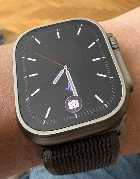 Apple watch ultra 1th gen zeer goede conditie., IOS, Ophalen of Verzenden, Zo goed als nieuw, Conditie