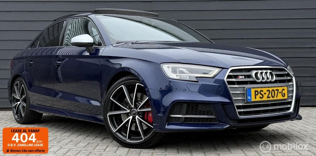 Audi S3 Limousine 2.0 TFSI quattro RS-zetels/Pano.dak/B&O/Dr, Automaat, Gebruikt, Euro 6, 4 cilinders