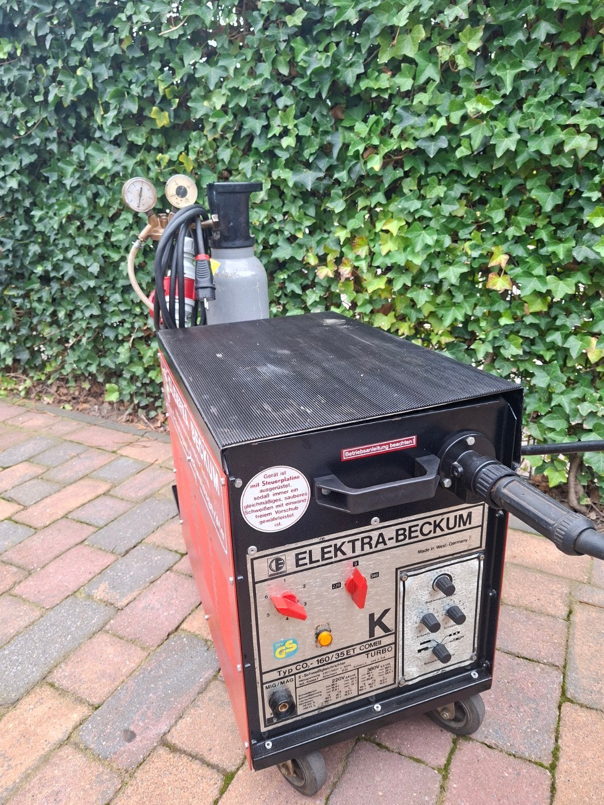 zeer Complete Combi Elektra Beckum Co2 lasapparaat mig mag, Doe-het-zelf en Verbouw, Ophalen, Zo goed als nieuw, Co2