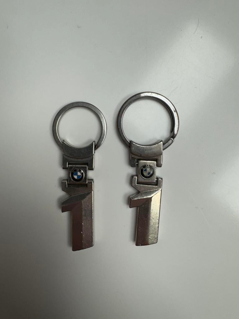 BMW Sleutelhanger 1 Serie - Gebruikt 2 stuks, Ophalen of Verzenden, Gebruikt, Merk