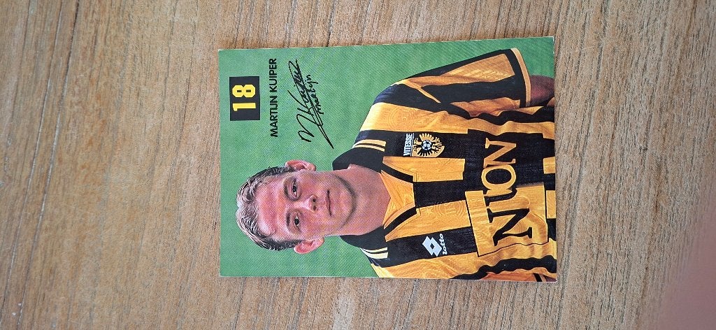 Spelerskaart; Martijn Kuiper # Vitesse, Ophalen of Verzenden, Nieuw, Vitesse, Spelerskaart