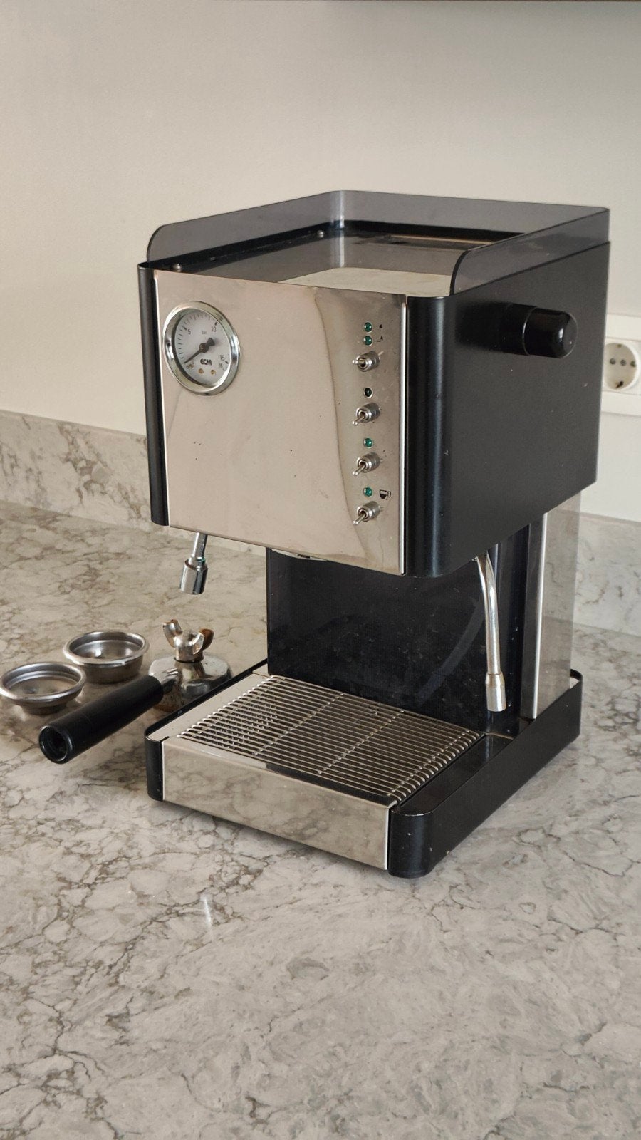 ECM Casa E61 // serviced, Ophalen, Espresso apparaat, Zo goed als nieuw, 2 tot 4 kopjes