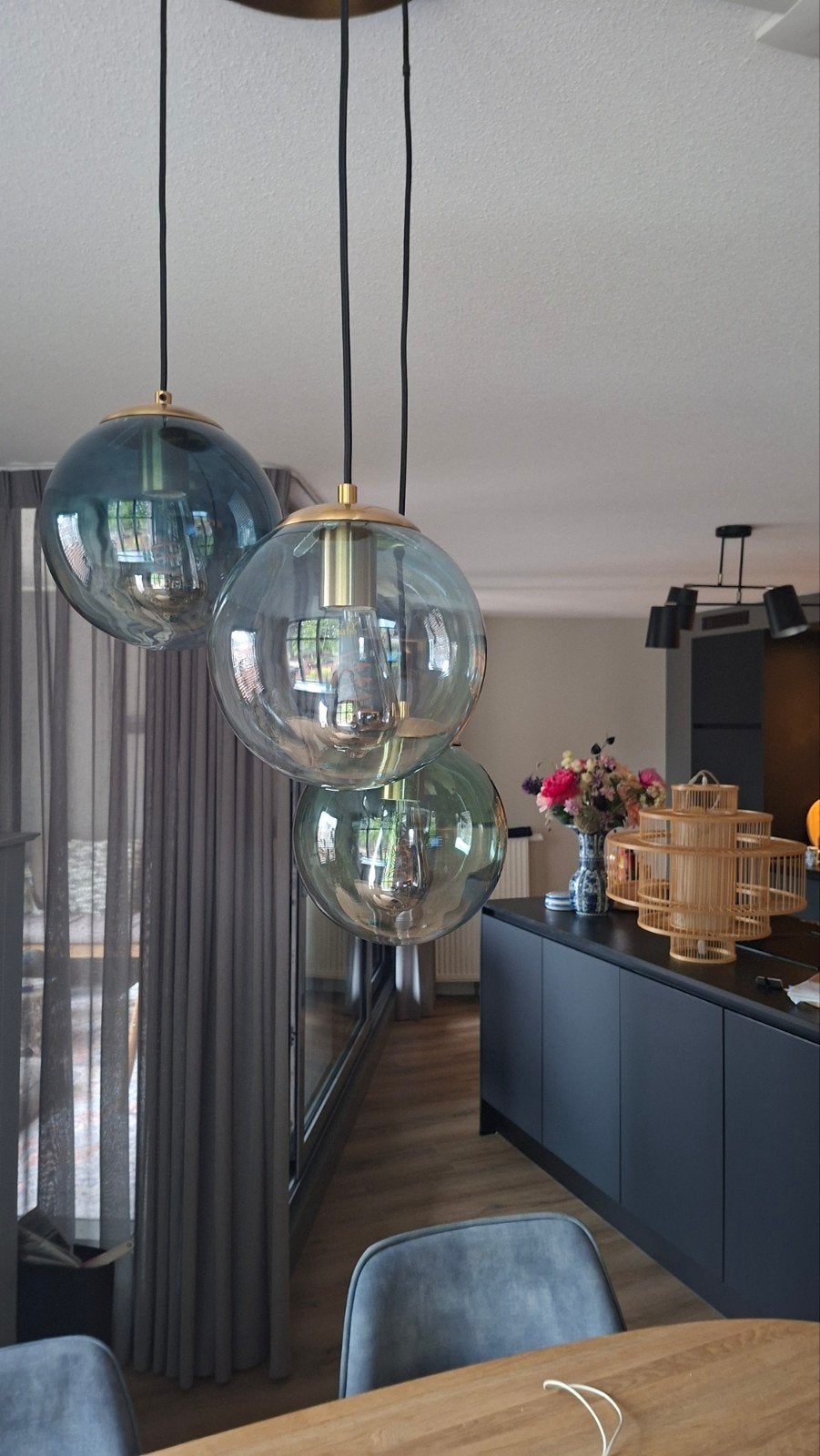 hanglamp, Ophalen