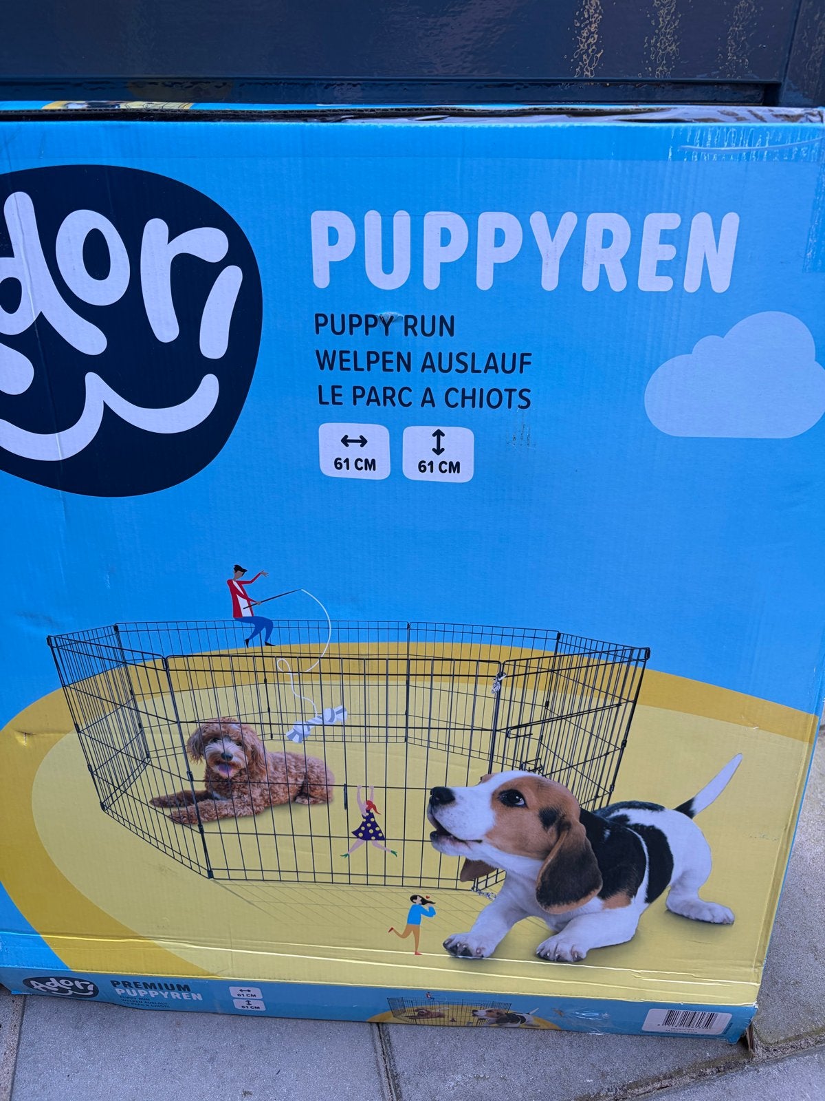 Puppyren nieuw, Ophalen, Nieuw