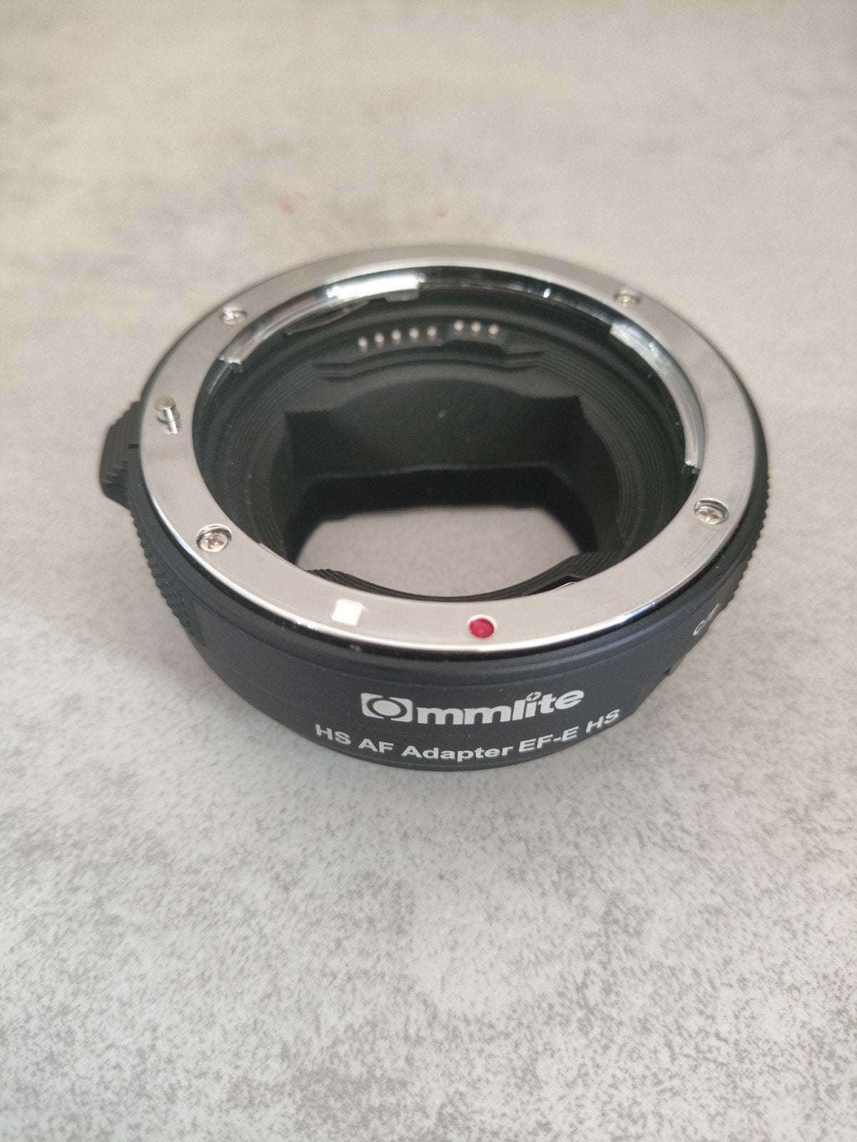 Ommilite HS AF Adapter EF-E HS - Lensadapter, Ophalen of Verzenden, Zo goed als nieuw, Toebehoren