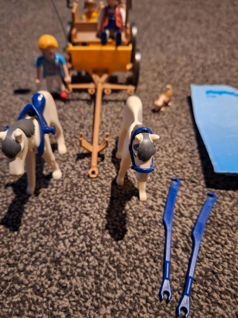 Playmobil paarden koets, Ophalen of Verzenden, Zo goed als nieuw, Los playmobil