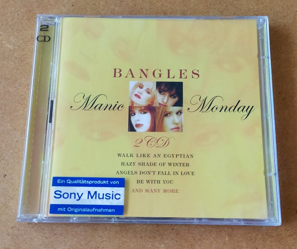 Bangles - Manic Monday 2CD 2001, Ophalen of Verzenden, Zo goed als nieuw, Poprock
