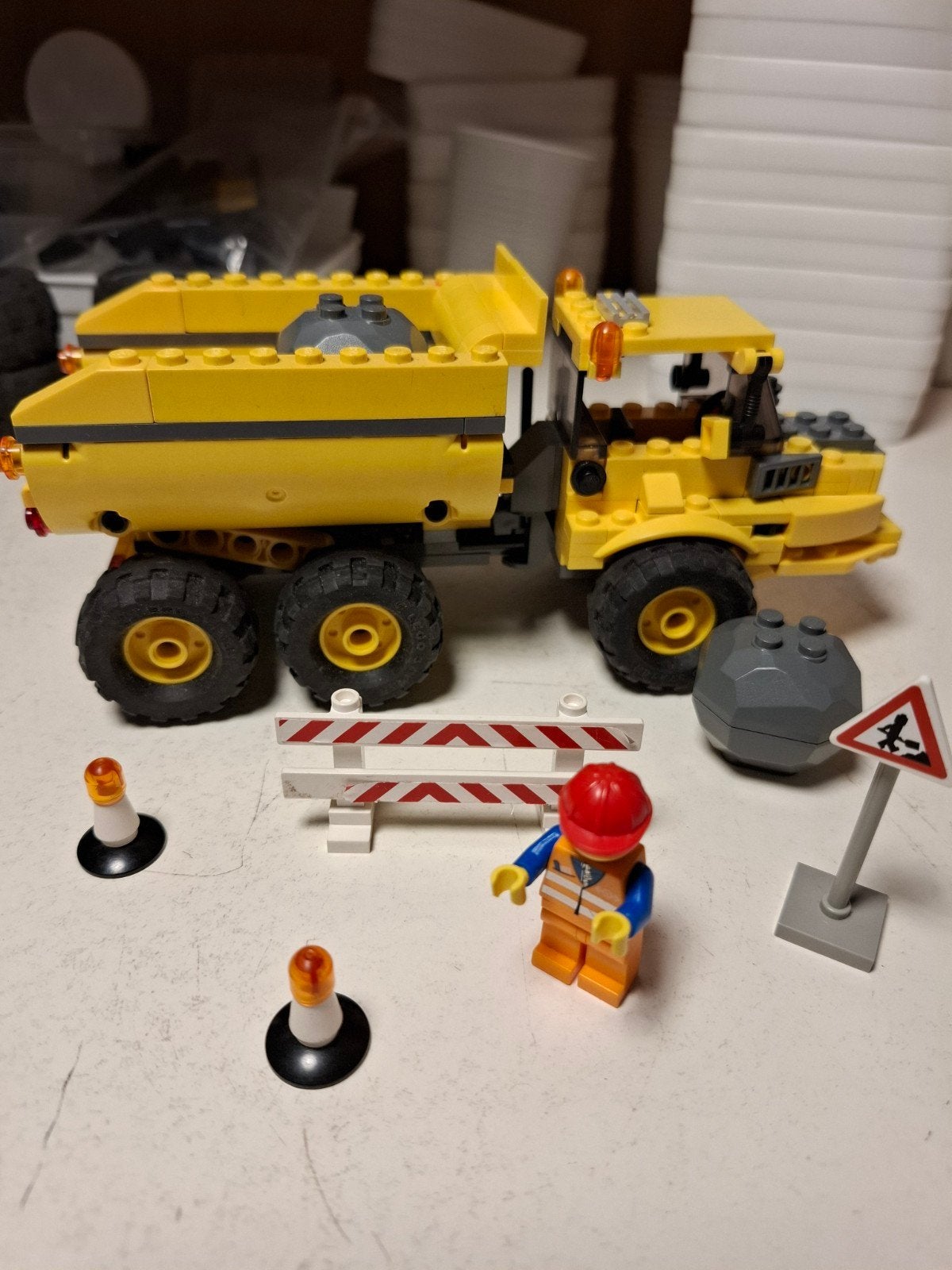 kiepwagen, Ophalen of Verzenden, Gebruikt, Complete set, Lego