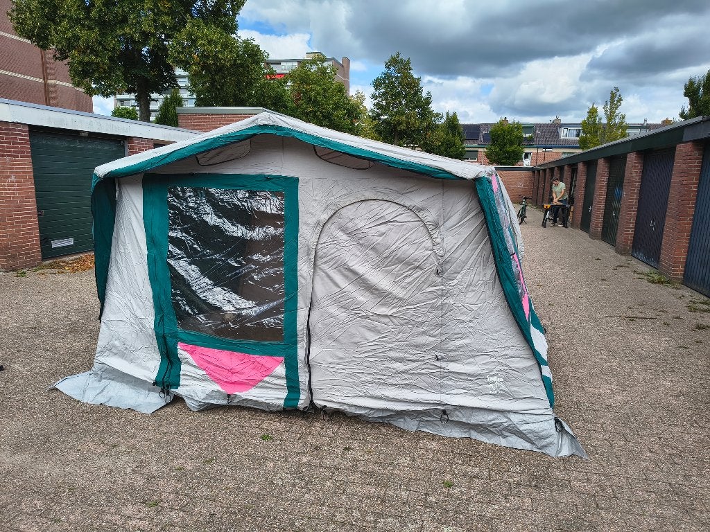 Voortent voor camper kampeerbus, Caravans en Kamperen, Camper-accessoires, Ophalen, Gebruikt