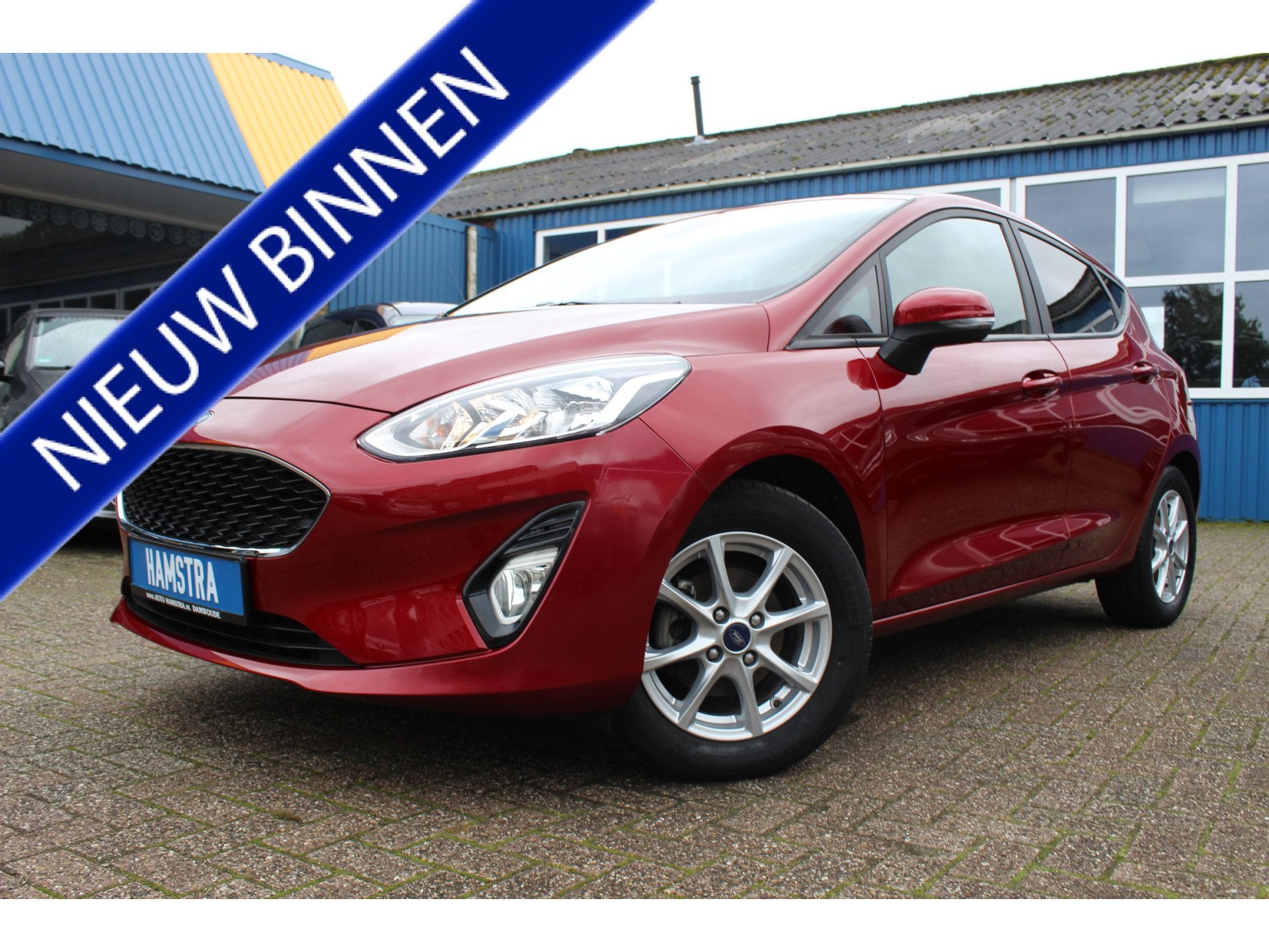 Ford Fiesta 1.0i "Cool & Connect" Trekhaak - 5 Deurs ! 100 P, Auto's, Voorwielaandrijving, Dealer onderhouden, Gebruikt, Zwart