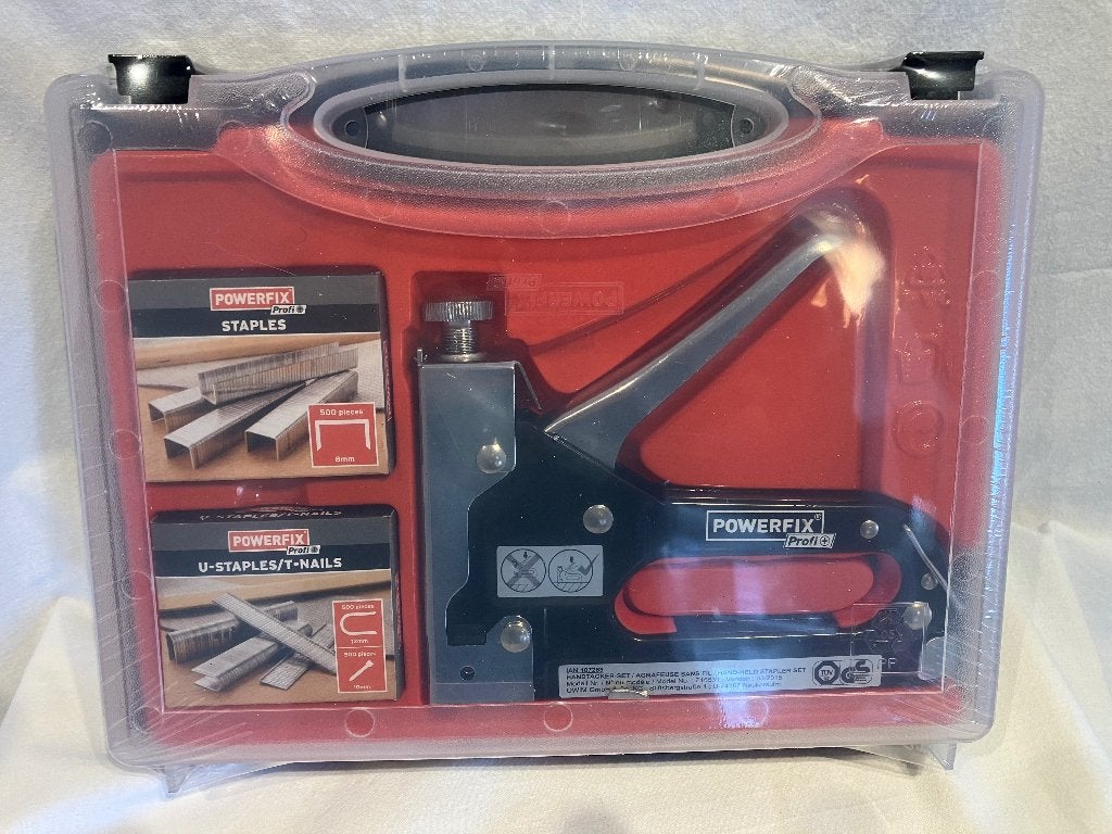 Powerfix mechanische tacker, Ophalen, Nieuw, Tacker/nietmachine