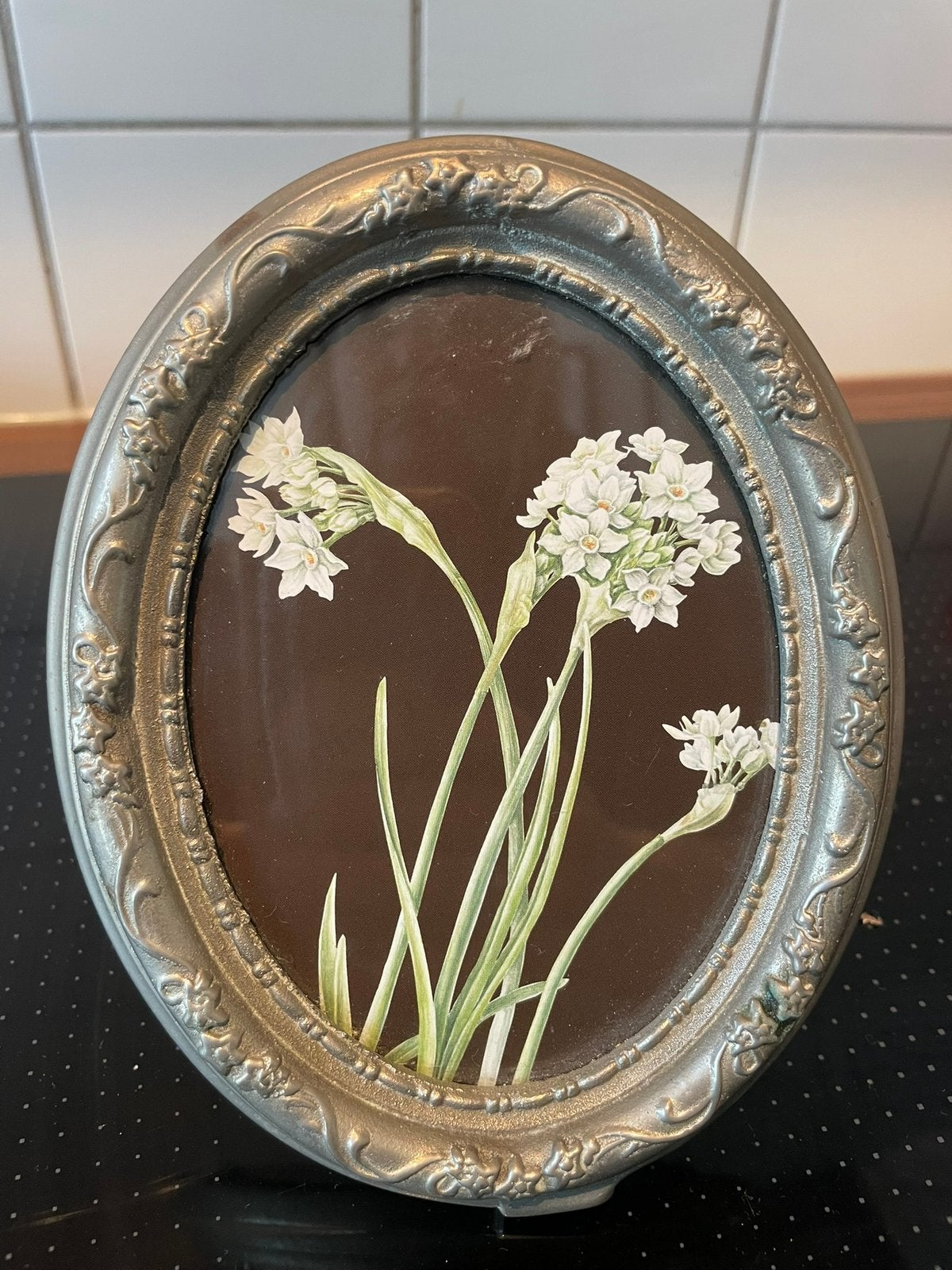 Vintage lijst, Huis en Inrichting, Woonaccessoires | Lijsten, Ophalen of Verzenden, Zo goed als nieuw, Metaal