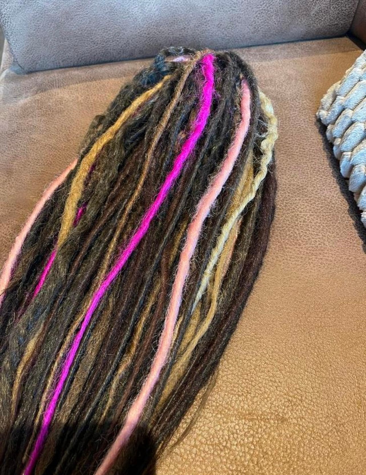 Setje mooie Dreads dreadlocks, Ophalen of Verzenden, Zo goed als nieuw, Pruik of Haarverlenging