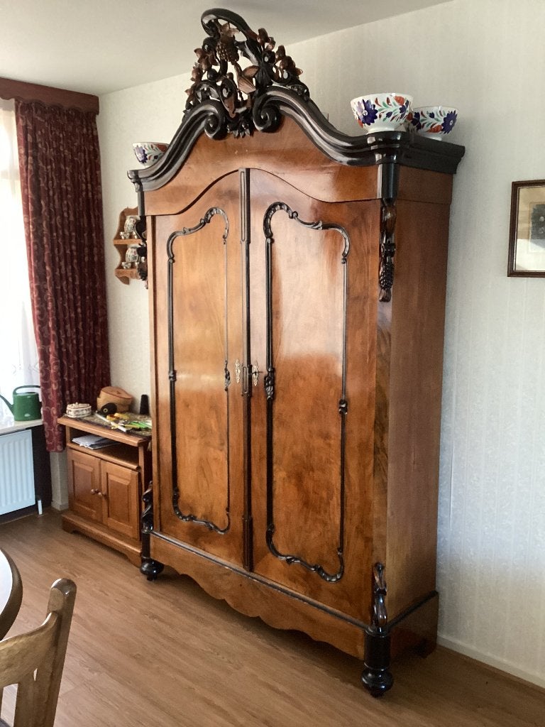 antieke kast, Ophalen
