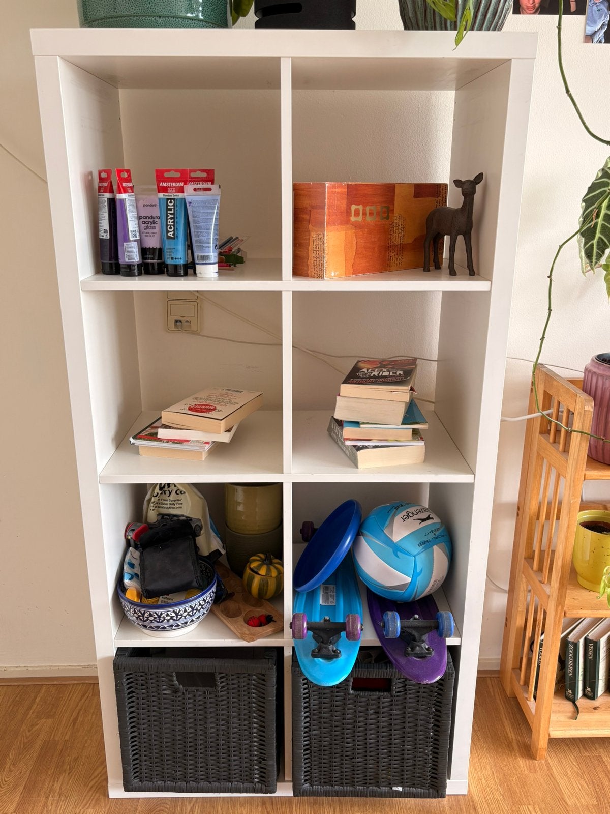 Kallax IKEA kast, Ophalen, Gebruikt, 100 tot 150 cm, 50 tot 100 cm