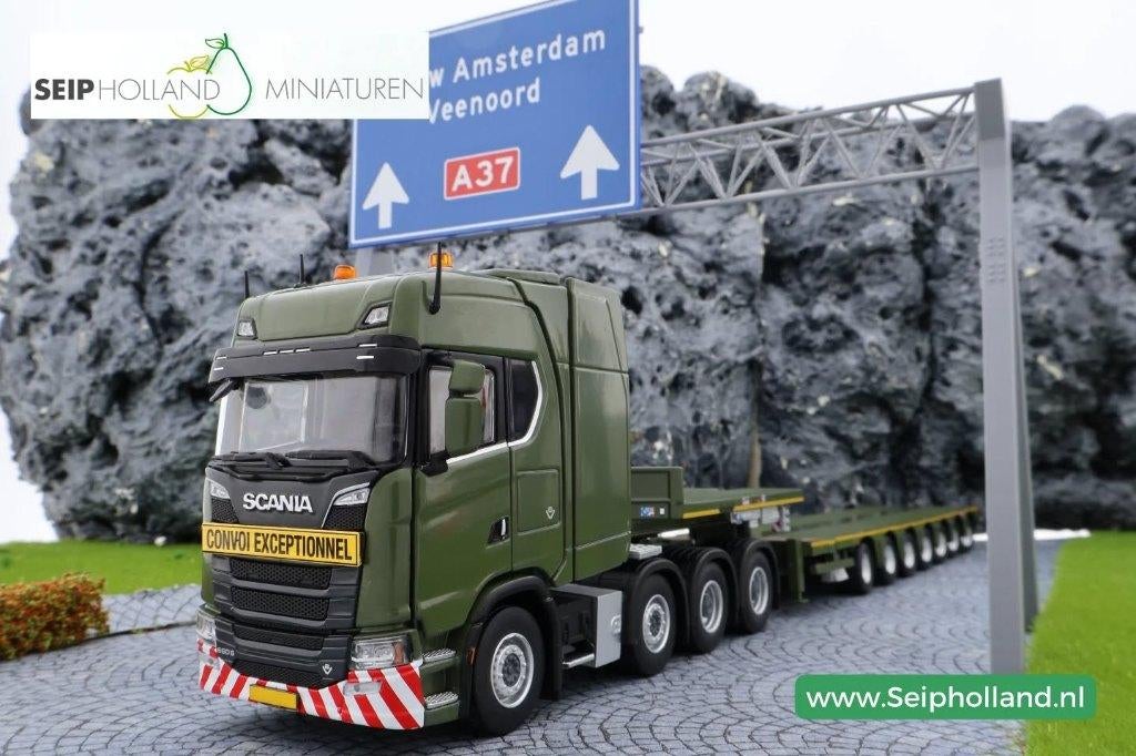 IMC Scania S serie Semi dieplader 7 AXLE GREEN, Overige merken, Info@seipholland.nl, NL, Nieuw
