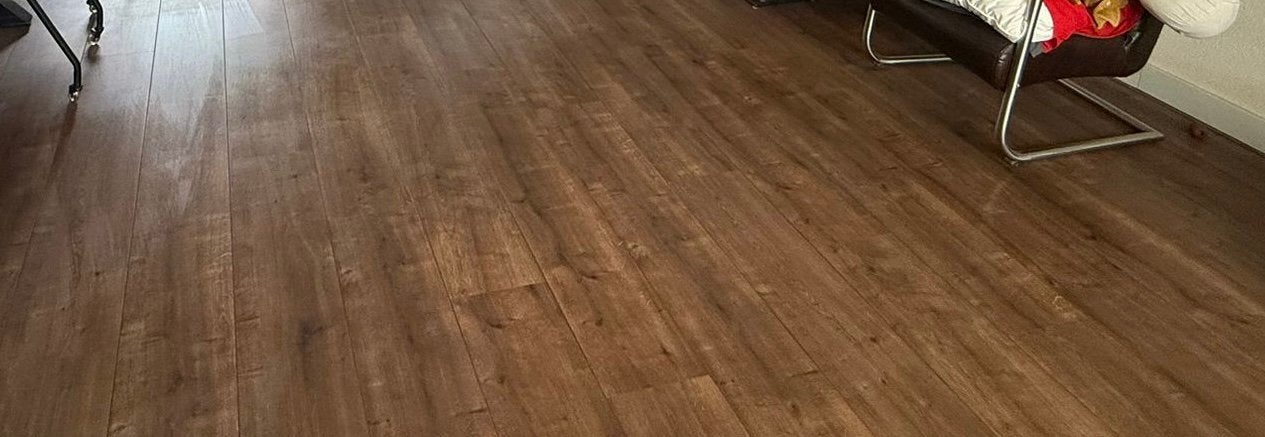 Laminaat gerookt eiken, Ophalen, Zo goed als nieuw, 25 tot 50 m², Laminaat