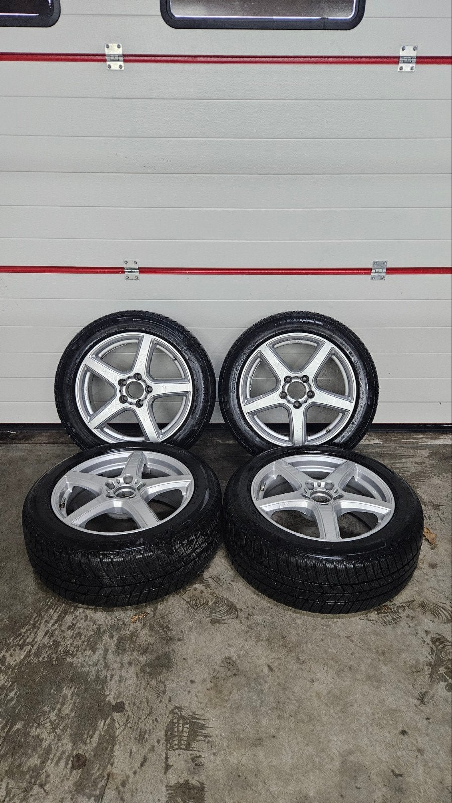 Lichtmetalen velgen 17 inch Mercedes 5x112, Ophalen of Verzenden, Gebruikt