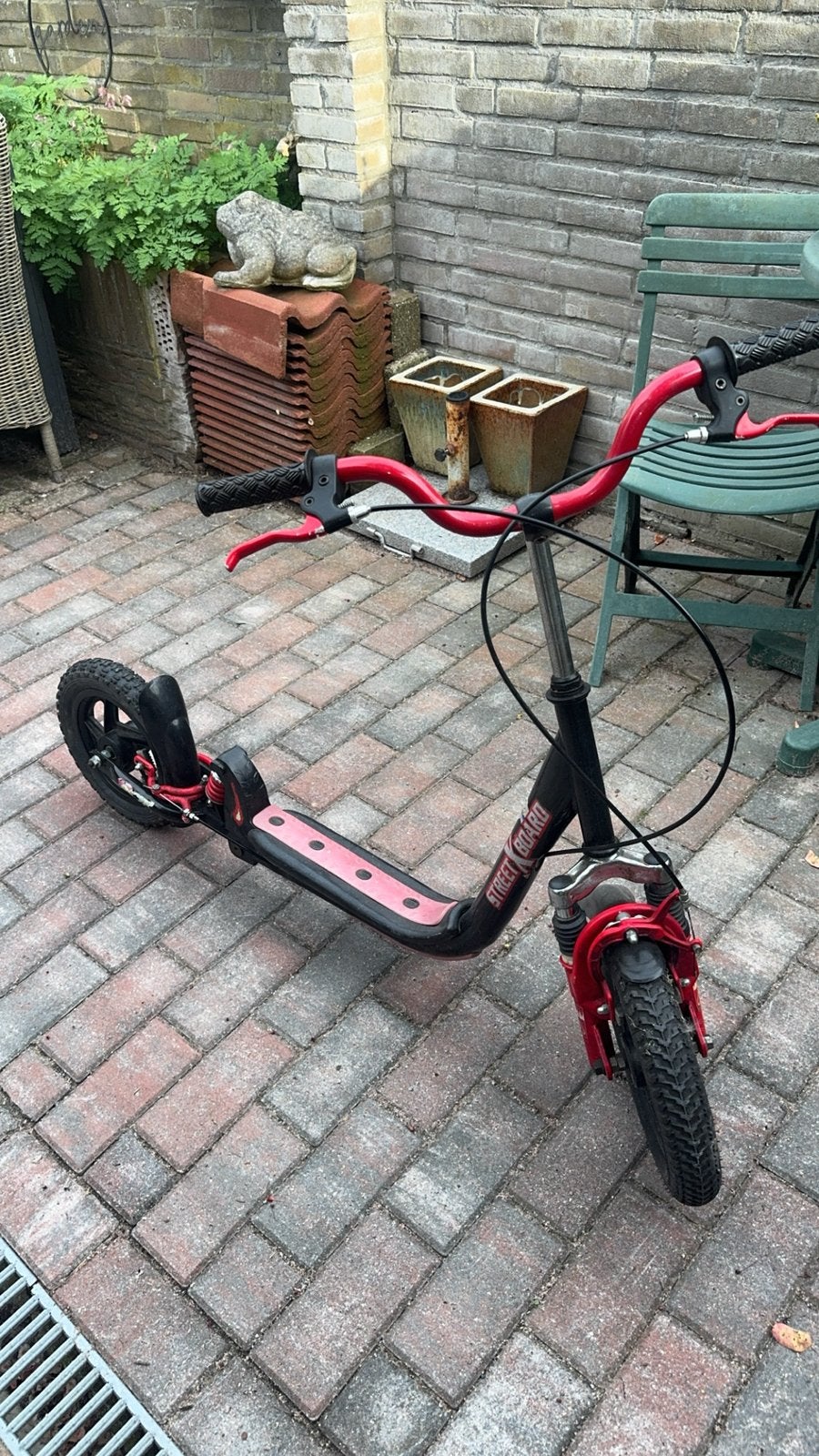 Step met goeie vering, Fietsen en Brommers, Steps, Ophalen of Verzenden, Zo goed als nieuw, Gewone step