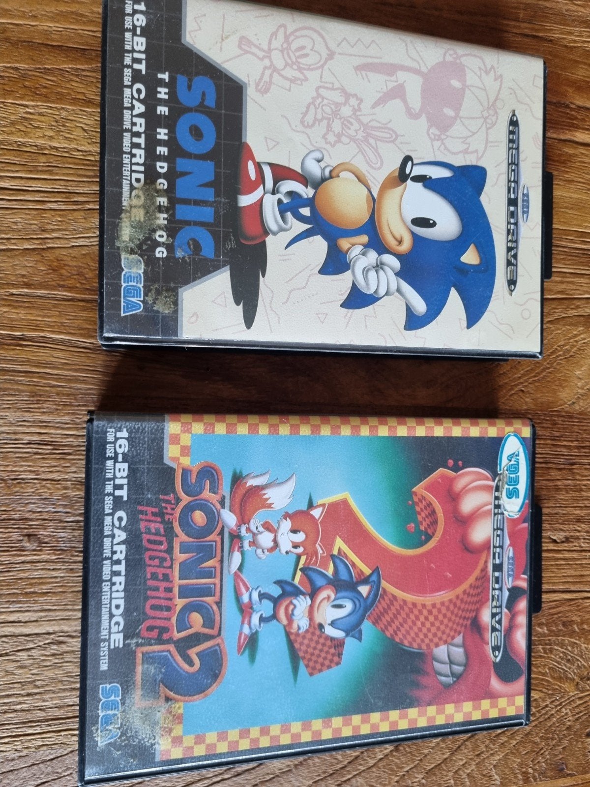 sonic 1& 2 games, Avontuur en Actie, Verzenden, 1 speler, Zo goed als nieuw