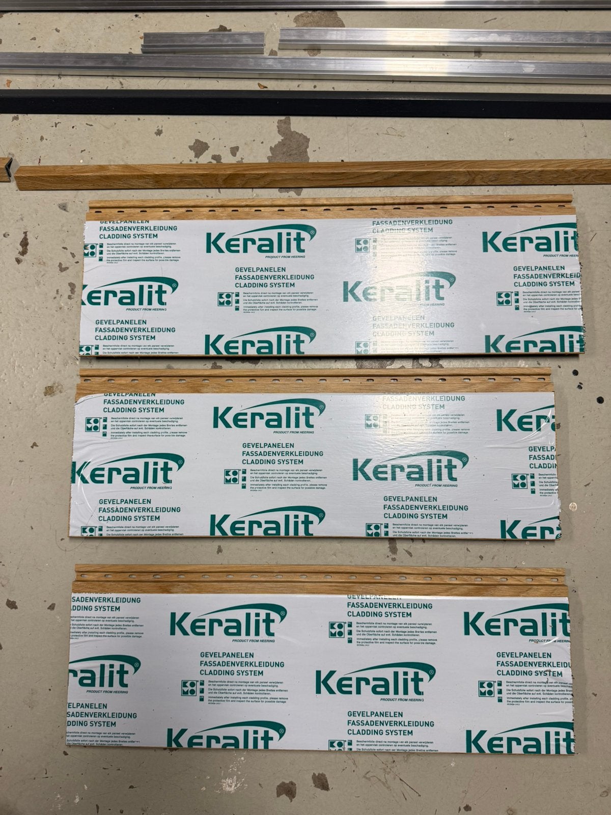 Keralit sponningsdeel natuureiken, Doe-het-zelf en Verbouw, Ophalen, Zo goed als nieuw