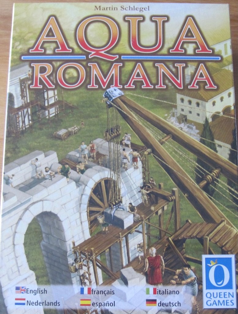 bordspel Aqua Romana - 2006 - nieuw en geseald, Een of twee spelers, Ophalen of Verzenden, Nieuw, Queen Games
