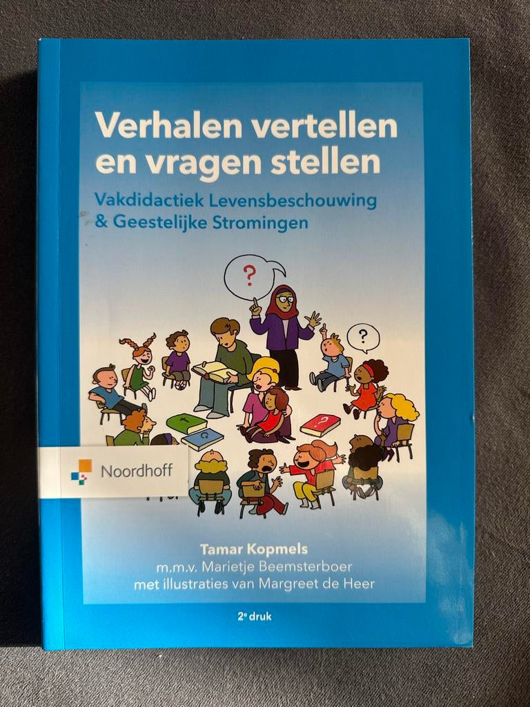 Verhalen vertellen en vragen stellen - Levensbeschouwing, Boeken, Ophalen of Verzenden, Alpha, Zo goed als nieuw, HBO