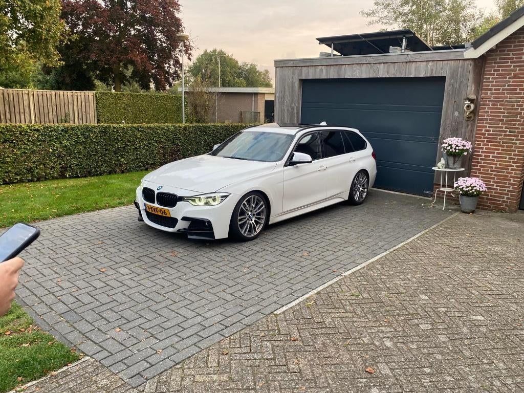 BMW 3-Serie 330d 258pk Aut. 2014 Wit EXPORT, Auto's, BMW, Automaat, Achterwielaandrijving, 1800 kg, 2993 cc
