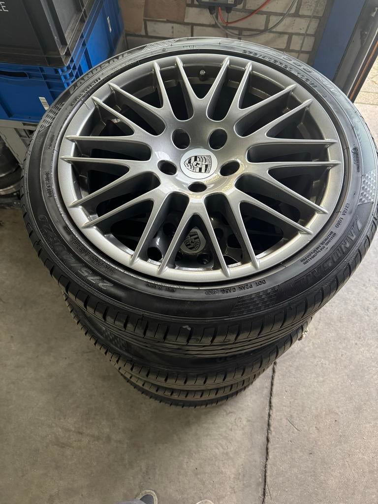 Porsche Velgen met Zomerbanden 275 40 20, Ophalen, 275 mm, Banden en Velgen, Nieuw