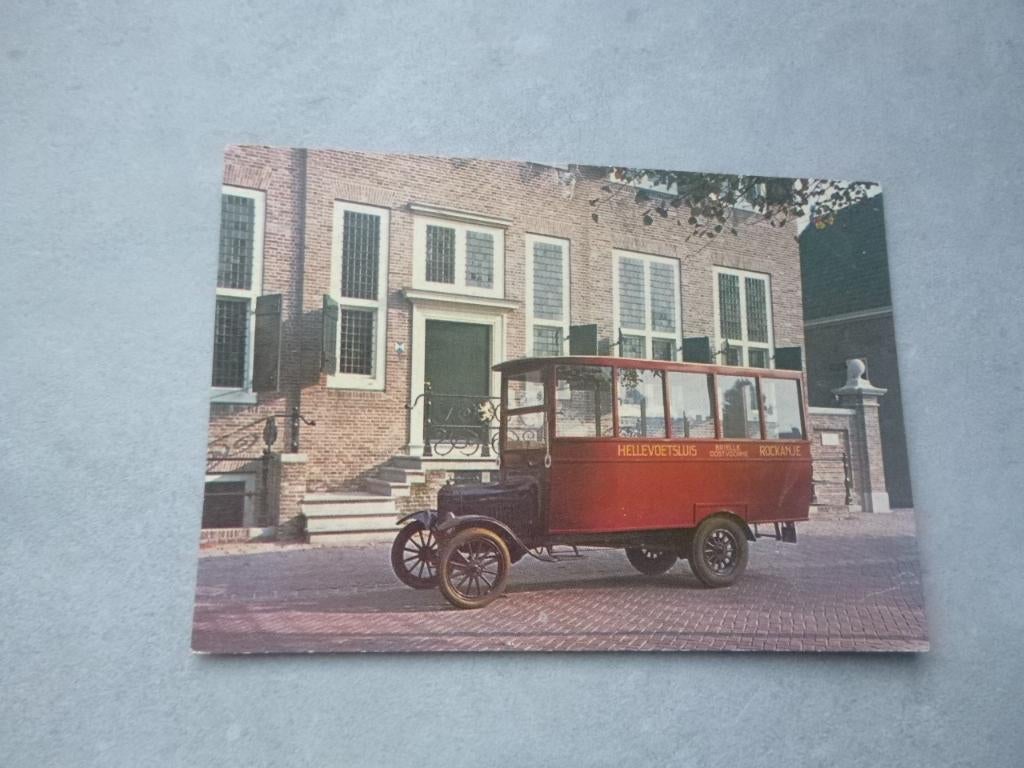 Hellevoetsluis, Vermaats autobedrijf 1977, Verzenden, 1960 tot 1980, Gelopen, Noord-Brabant