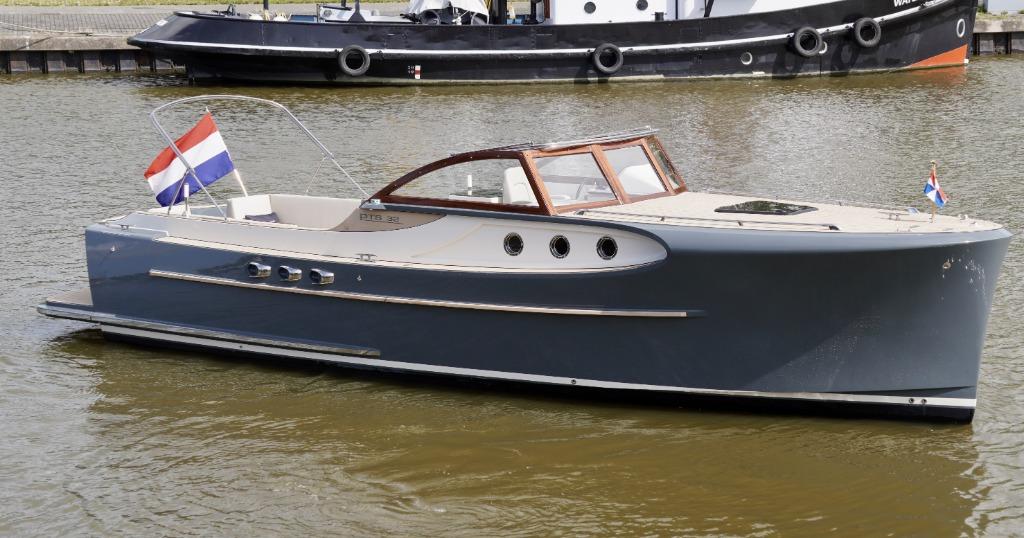 Bakdekker, PTS 32, 9,95 meter, PTS32, Watersport en Boten, Motorboten en Motorjachten, Ophalen, Diesel, Nieuw, 9 tot 12 meter