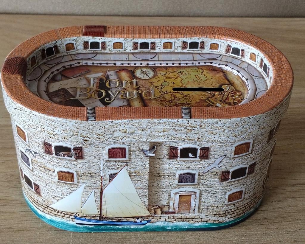 NIEUW*FORD BOYARD BLIKKEN SPAARPOT, Verzamelen, Spaarpotten, Verzenden, Nieuw, Metaal of Blik, Object of Gebouw
