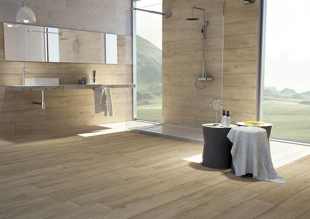 Tegel Houtlook Decape Miele  1600x260x10mm naturale Tuscania, Ophalen, 60 cm of meer, Nieuw, 10 m² of meer