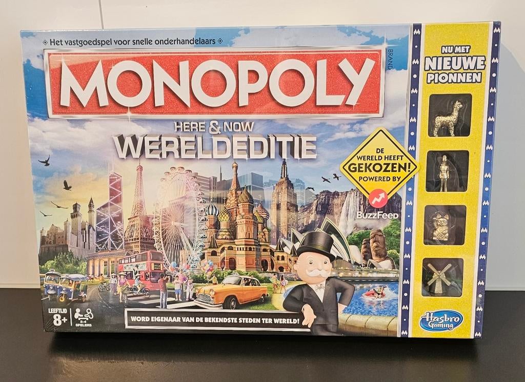 Monopoly Here&Now Wereldeditie gesealed!, Ophalen, Nieuw