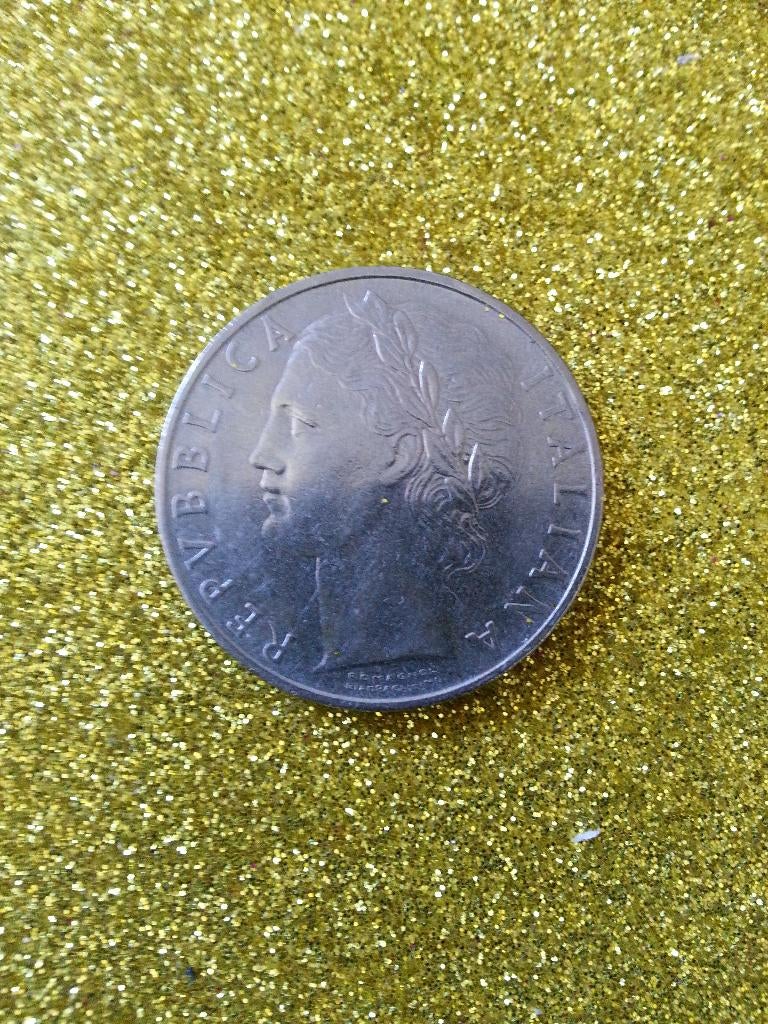 MINERVA ITALIE 100 LIRE MINERVA 1967 in zeer goede staat, Ophalen of Verzenden, Italië, Losse munt