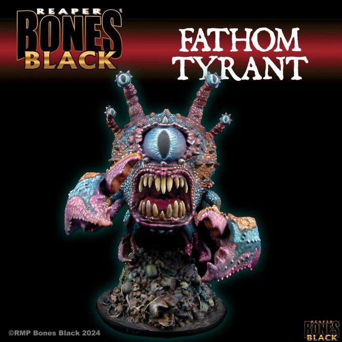 Fathom Tyrant Bones Black Deluxe Boxed Set 44185, Reaper miniatures, Figuurtje(s), Ophalen of Verzenden, Info@sceneryenzo.nl