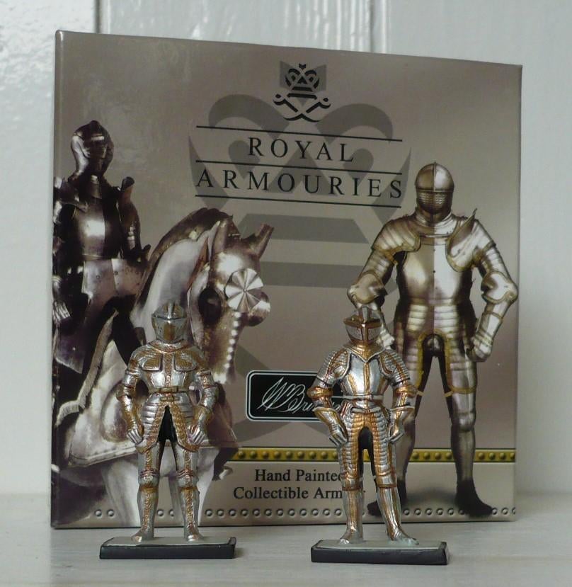 2 tinnen soldaatjes uit 2002 ‘two princes’, Verzamelen, Poppetjes en Figuurtjes, Zo goed als nieuw, Ophalen of Verzenden