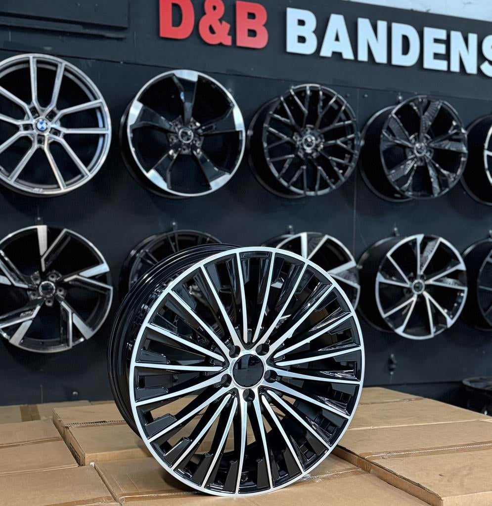 20 inch amg look velgen 5x112 Mercedes c e s glc gle eqc eqs, 255 mm, Velg(en), Nieuw, Ophalen of Verzenden